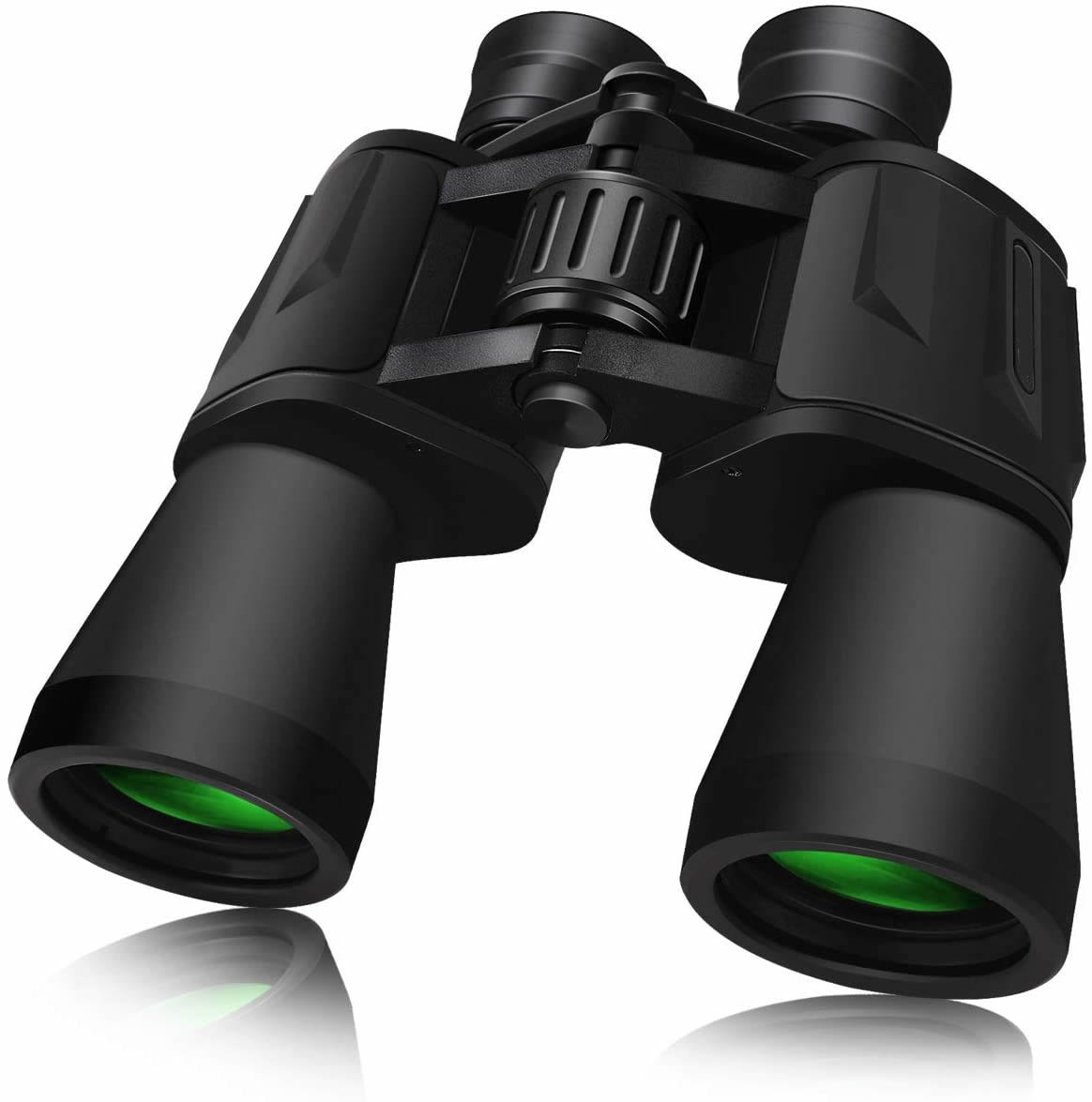 MEEZAA 10 x 50 Powerful Binoculars for Adults Durable Full-Size Clear Binoculars for Bird Watching Travel Sightseeing Hunting Wildlife Watching Outdoor Sports Games and Concerts - Click Image to Close